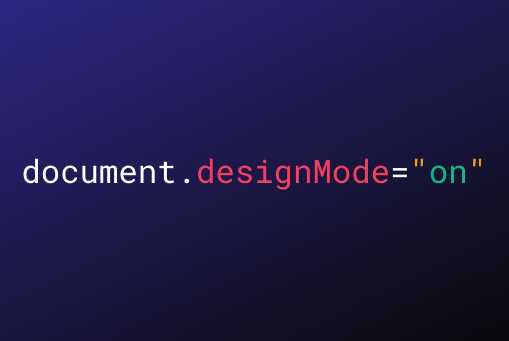 Document.DesignMode